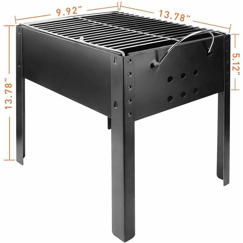 14" Mini Tabletop Portable Grill Charcoal BBQ Grill Bed Bath & Beyond